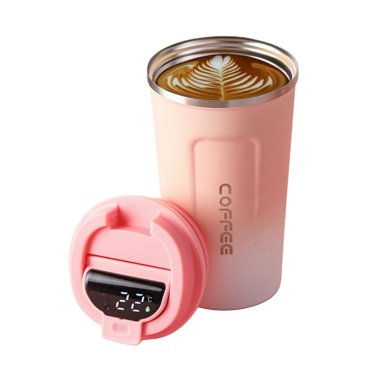 Thermal Coffee Mug Portable Stainless Steel Thermal Coffee Mug Leakproof Travel Camping Picnic Coffee Mug For Women Men