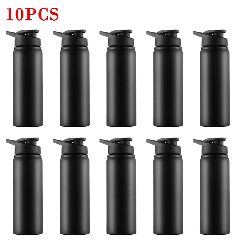 Portable Large Capacity Stainless Steel Portable Water Bottle Wide Mouth Vacuum Flask Thermos Fashionable Sports Travel