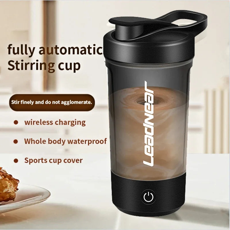 Xiaomi Self-Stirring Shaker Cup USB Charging Shaker Cup for Protein Shake Meal Replacement Shake Portable Sport Mixing Cup 450ml