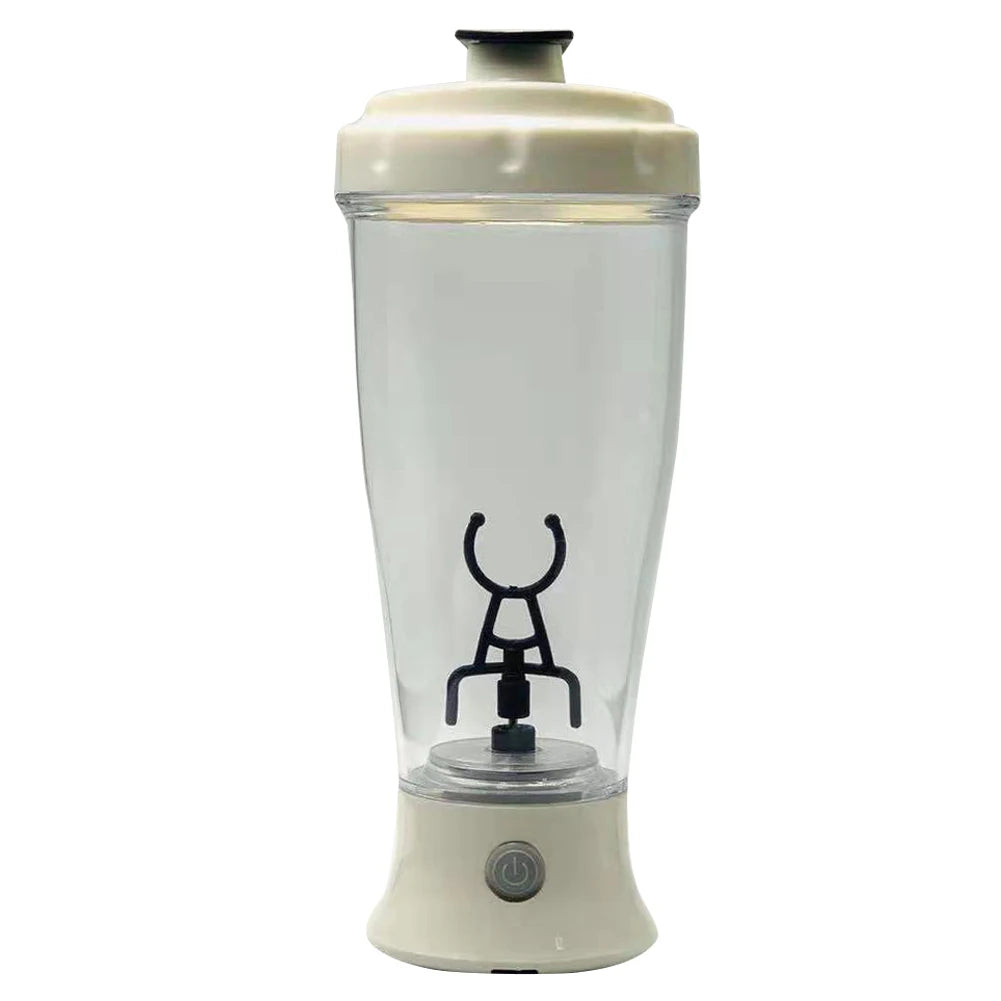 350ml Electric Protein Shaker Mixing Cup Automatic Self Stirring Water Bottle Mixer One-button Switch Drinkware for Fitness Gym