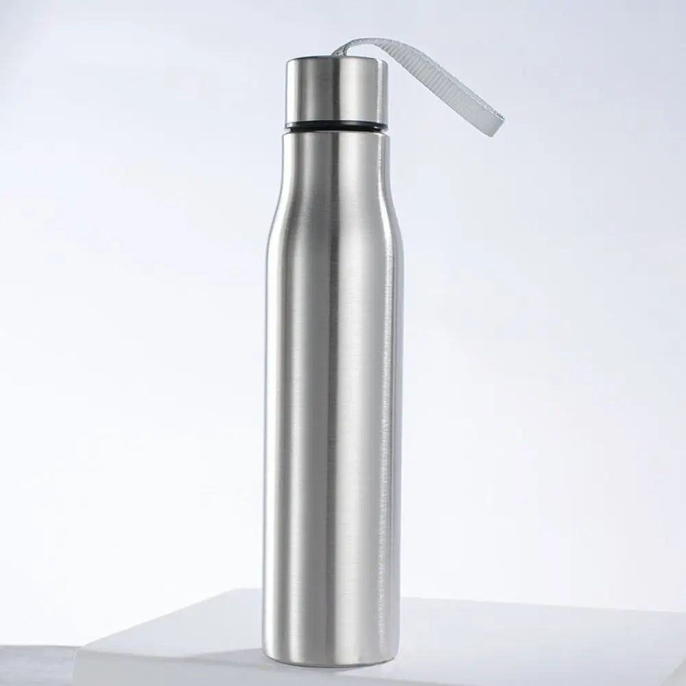 500ml/750ml Stainless Steel Water Bottle Drinking Cup with Handle Portable Cold Water Bottle for Cycling Sports Travel