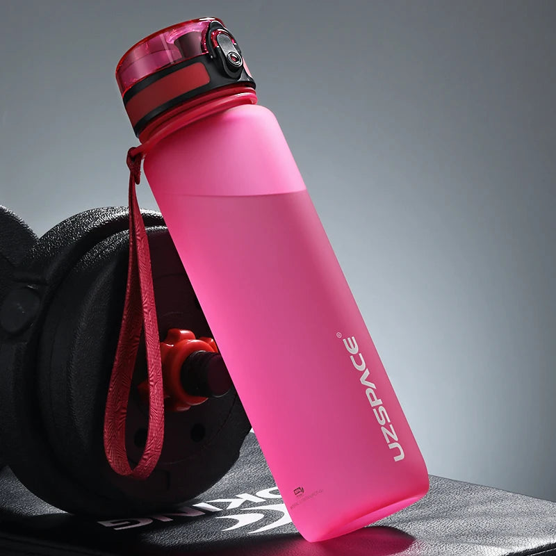 500/800/1000ml Sports Water Bottle Portable Leakproof Shaker Drinkware Outdoor Tour Gym Fitness Cup Tritan Plastic Jugs BPA Free