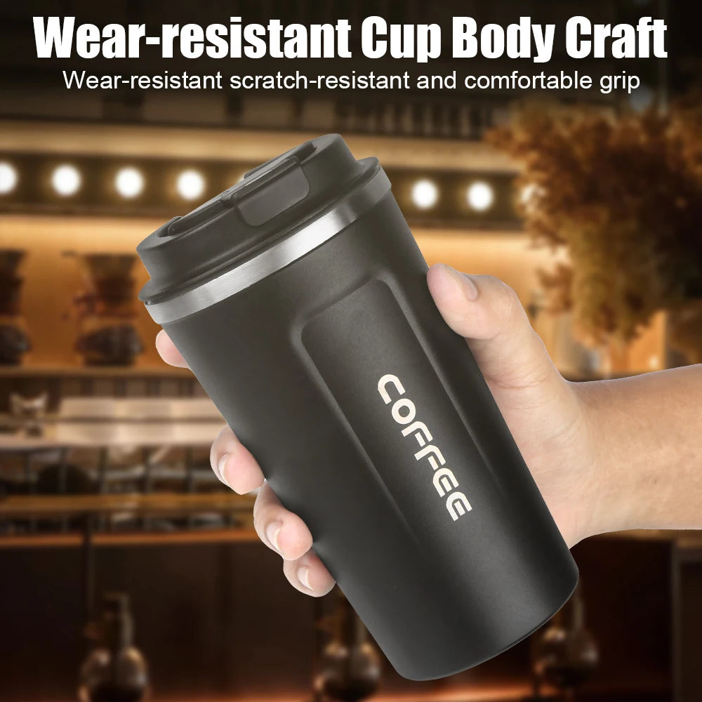 Thermo Cafe Coffee Mug 510ML Thermal Mug Temperature Display for Tea Water Coffee Car Thermos Mug Leak_Proof Travel Thermo Cup