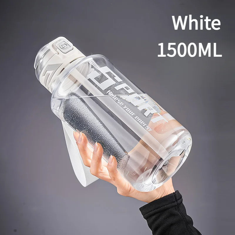 GIANXI Sport Water Bottle Large Capacity Thickened Cups Outdoor One Cover Double Drink Portable Sealed Leak-Proof Drinkware