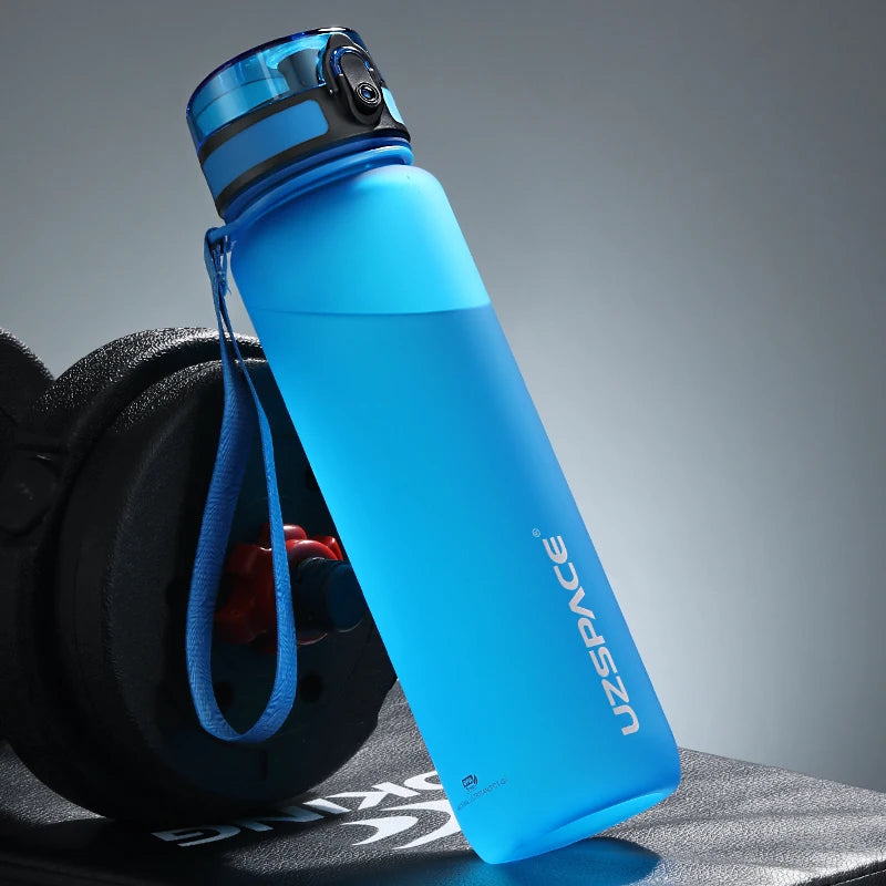 500/800/1000ml Sports Water Bottle Portable Leakproof Shaker Drinkware Outdoor Tour Gym Fitness Cup Tritan Plastic Jugs BPA Free