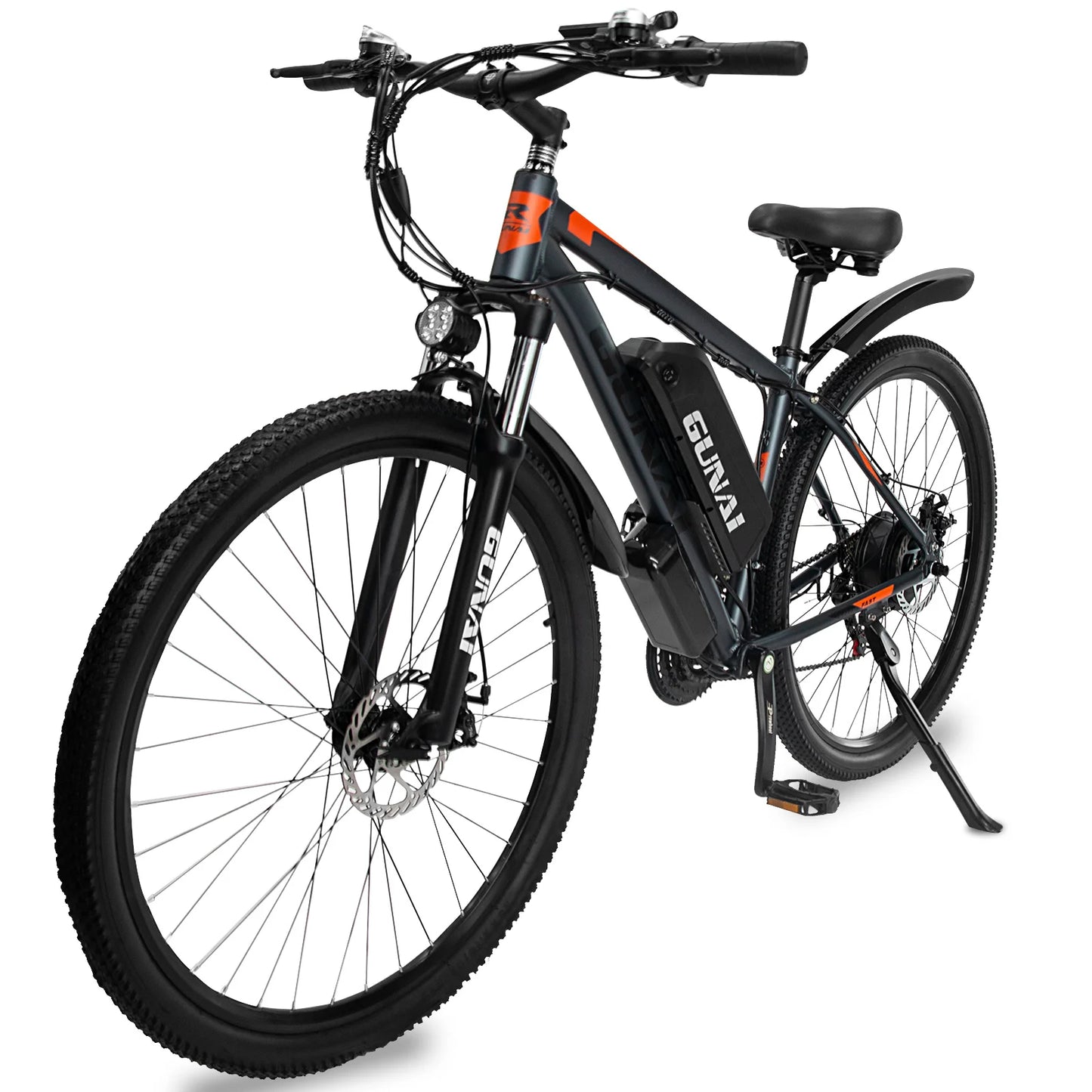 GUNAI GN29 Elektrofahrrad, 48 V, 750 W, leistungsstarker Motor, 29 x 2,1 Zoll Reifen, E-Bike für Erwachsene, 15 Ah Akku, 90 km maximale Reichweite, 50 km/h Höchstgeschwindigkeit