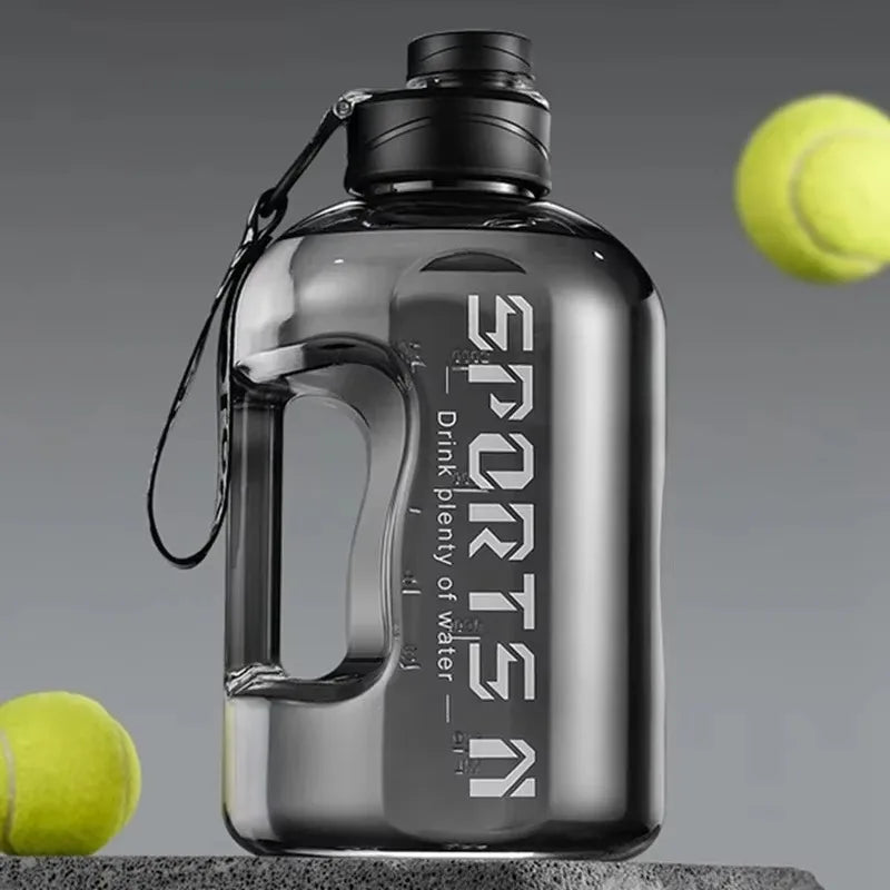 1.7L/2.7L Portable Large Capacity Water Bottle For Fitness Sports Water Bottle Gym Cycling Cup  Hiking Camping Men Travel Bottle