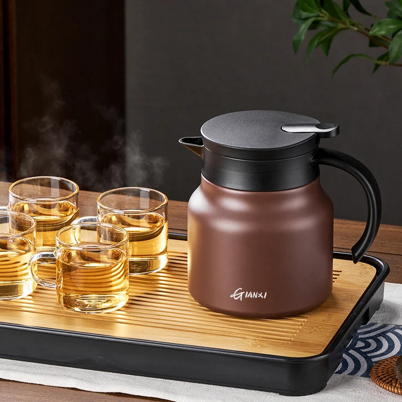 GIANXI Household Thermal Kettle Tea Set Suitable For Brewing Black Tea Aged White Tea Ceramic Inner Tank Thermal Pot