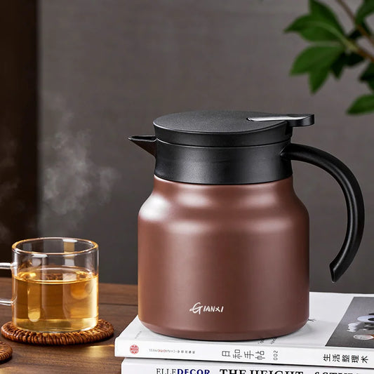 GIANXI Household Thermal Kettle Tea Set Suitable For Brewing Black Tea Aged White Tea Ceramic Inner Tank Thermal Pot