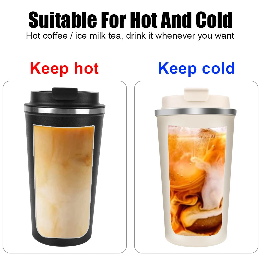 Thermo Cafe Coffee Mug 510ML Thermal Mug Temperature Display for Tea Water Coffee Car Thermos Mug Leak_Proof Travel Thermo Cup