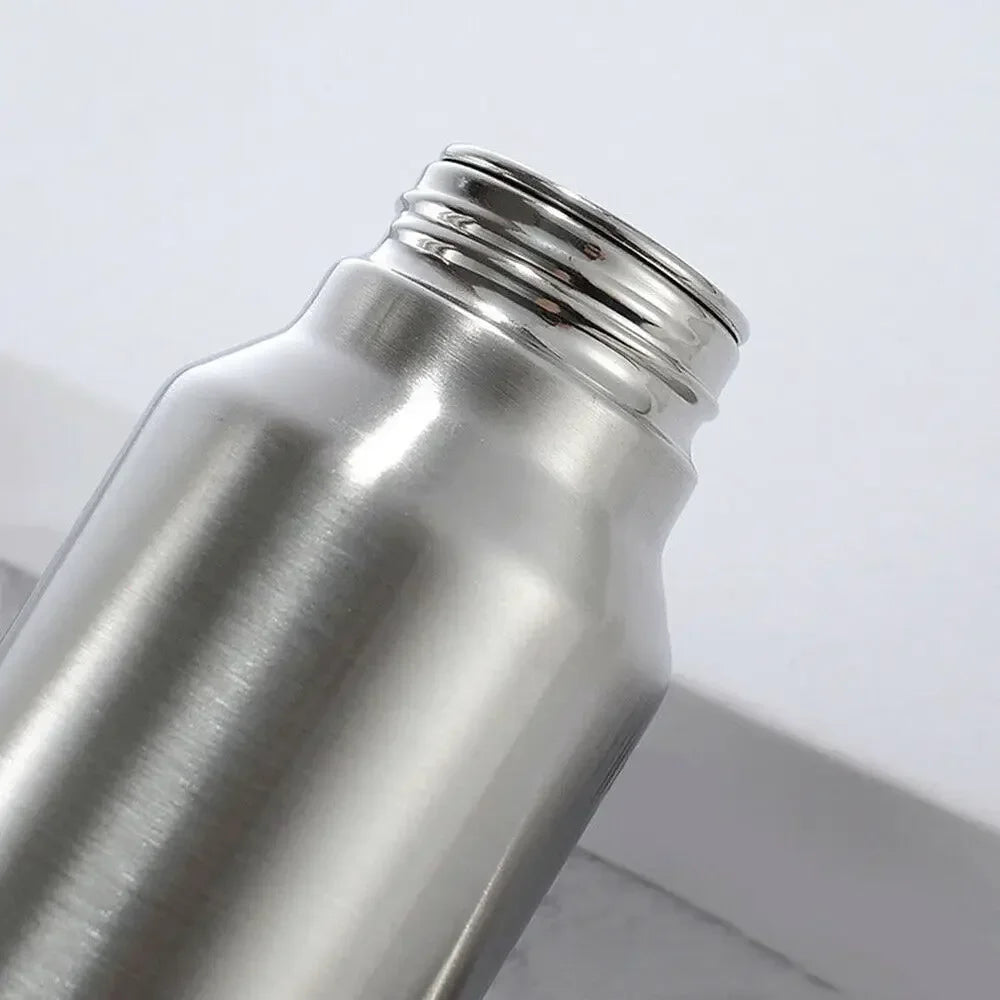 1000ml Stainless Steel Water Bottle Wide-Mouthed Metal Flask for Hiking, Camping and Sports Portable Water Bottle - Gabriel