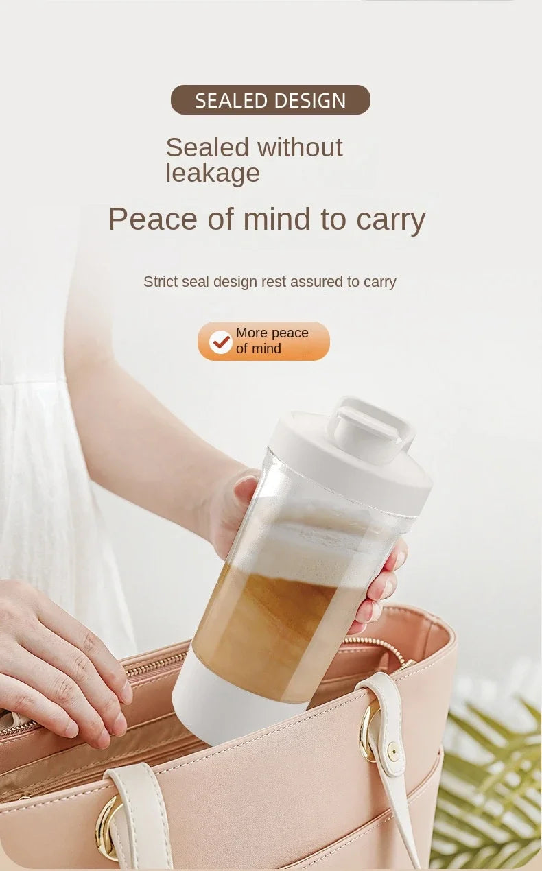 Xiaomi Self-Stirring Shaker Cup USB Charging Shaker Cup for Protein Shake Meal Replacement Shake Portable Sport Mixing Cup 450ml