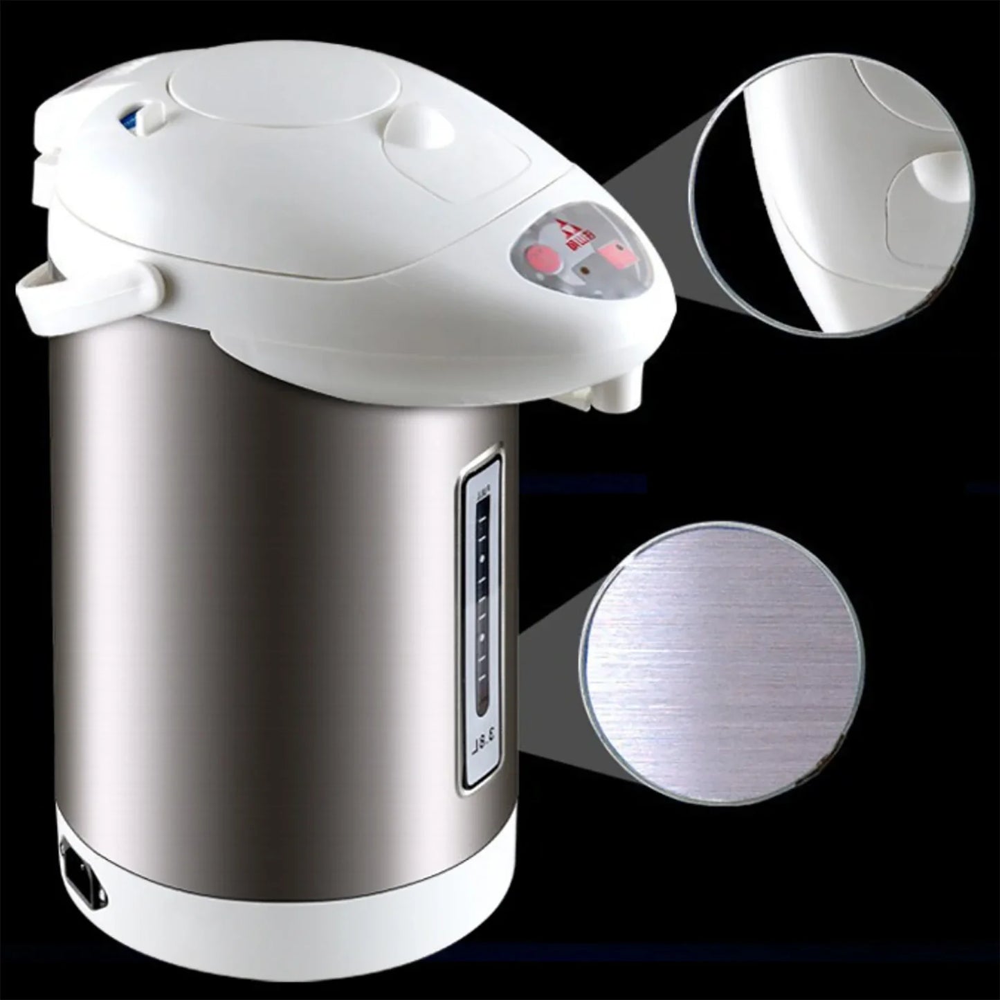 Thermo Pot Hot Water Thermos Dispenser For Office StainleSS Steel  Warm Function Double Stainless Steel Wall