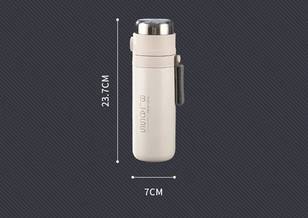 Thermos Bottle Stainless Steel Vacuum Gift Cup Household 500ml Office Coffee Milk Flask Water Bottle