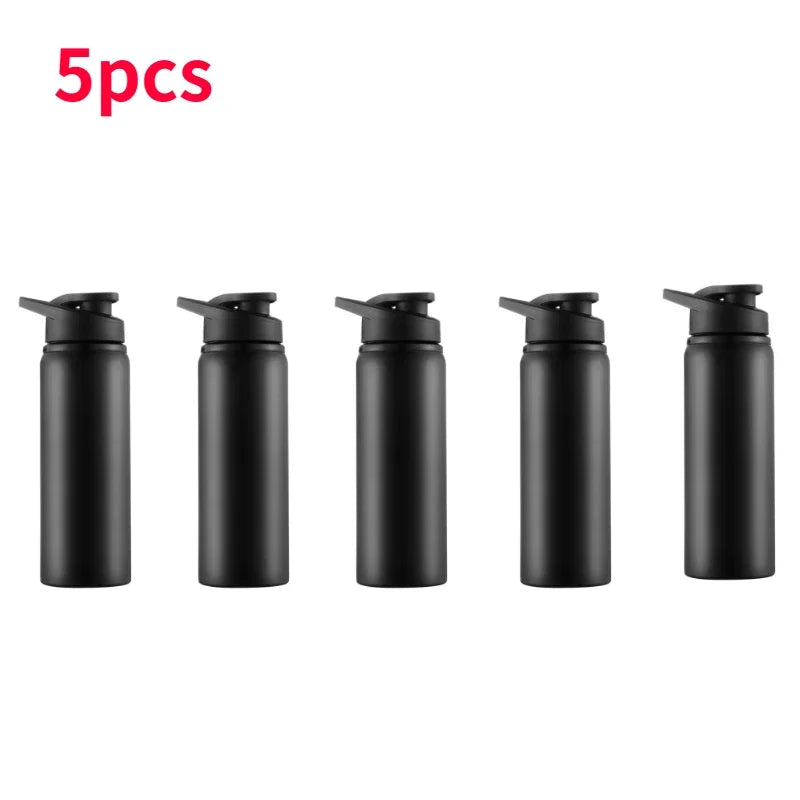 Portable Large Capacity Stainless Steel Portable Water Bottle Wide Mouth Vacuum Flask Thermos Fashionable Sports Travel