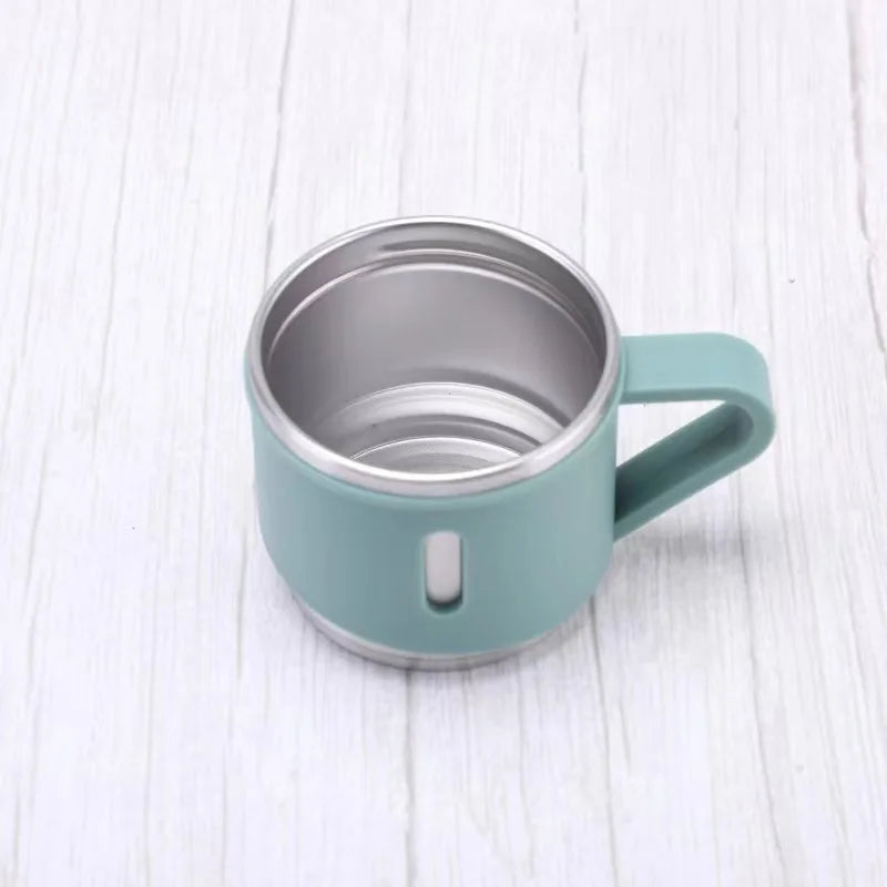 Modern Minimalist Style Large Capacity Portable Stainless Steel Vacuum Insulated Drinking Cup Equipped With A Drinking Cap