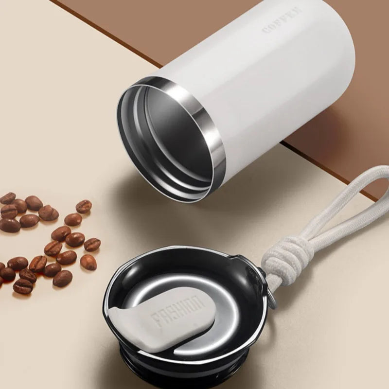 350/500ML Stainless Steel Coffee Mug Insulated Water Cup Portable Double Wall Vacuum Flask Leak-Proof with Lid Travel Coffee Cup