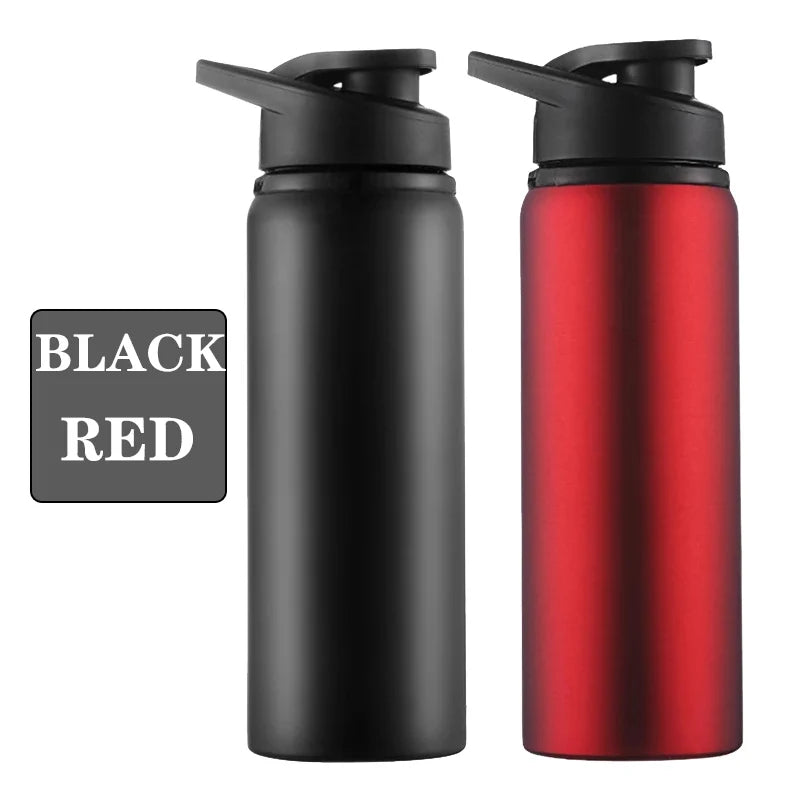 Portable Stainless Steel Water Bottle Bicycle Riding Drinking Water Bottle Outdoor Sport Travel Mug Metal Stainless Steel Bottle