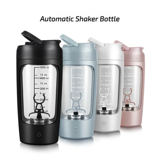 Elektrische Protein-Shaker-Flasche mit USB-Anschluss, tragbar, wiederaufladbar, 1200 mAh, Mehrzweck-Mixbecher mit 650 ml für Fitnesstraining