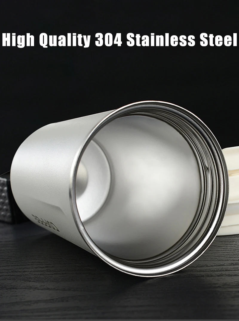 510ml Thermos Bottle Smart Display Temperature Coffee Cup 304 Stainless Steel Vacuum Cup Office Business Portable Thermal Mug