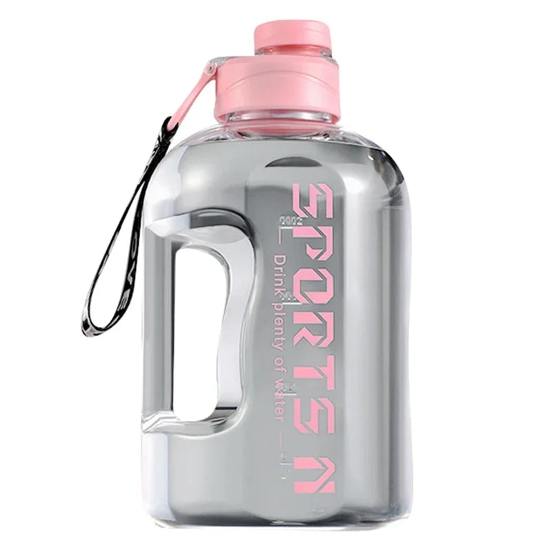 Hiking And Fitness Super Large Capacity Accurate Calibration Water Bottle Food Grade Plastic Material Scientific Drinking