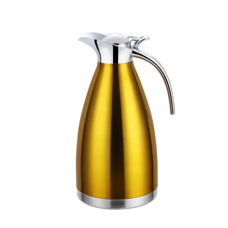 2L Large Double Layer Stainless Steel Super Insulation Bottle Home Thermal Flask Kettle Tea Coffee Hot Water Jug Insulation Pot