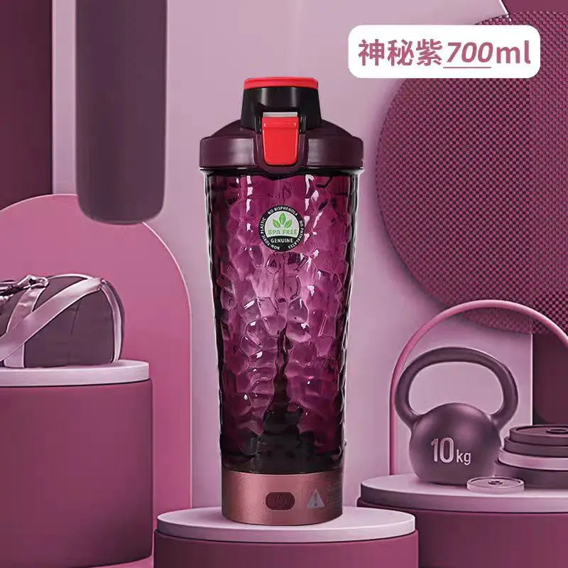 650ml USB Electric Portable Whey Protein  Shaker bottle  Fully Automatic Stirring Cup Rechargeable  Gym  BA Free Cocktail Blend