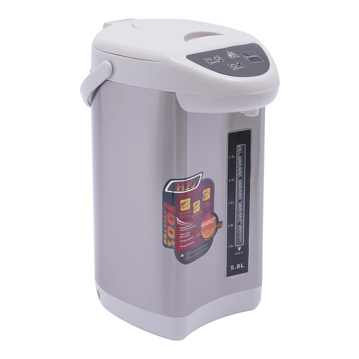 Thermo Pot Hot Water Thermos Dispenser For Office StainleSS Steel  Warm Function Double Stainless Steel Wall