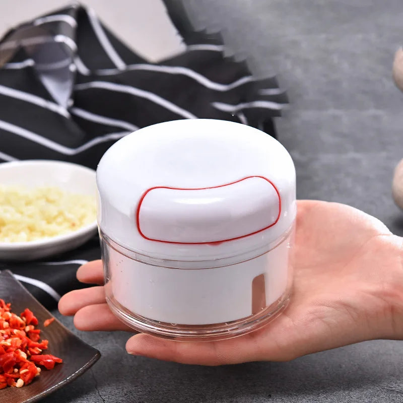 1pc Multifunction Garlic Grinding Chopper Manual Pepper Corn Food Vegetables Press Cutter Meat Grinders Kitchen Gadgets