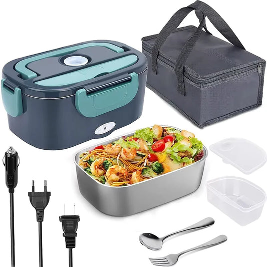 Heated lunch box, electric thermal insulation, plug-in, office worker, student dormitory steamed meal self-heating lunch box