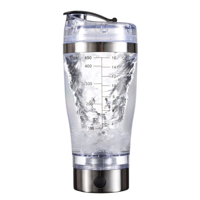 450 ml/600 ml Mini-USB-Elektro-Protein-Shaker mit automatischem Vortex-Mixer, tragbarer Bewegungsmixer, Tornado-Flasche mit hohem Drehmoment