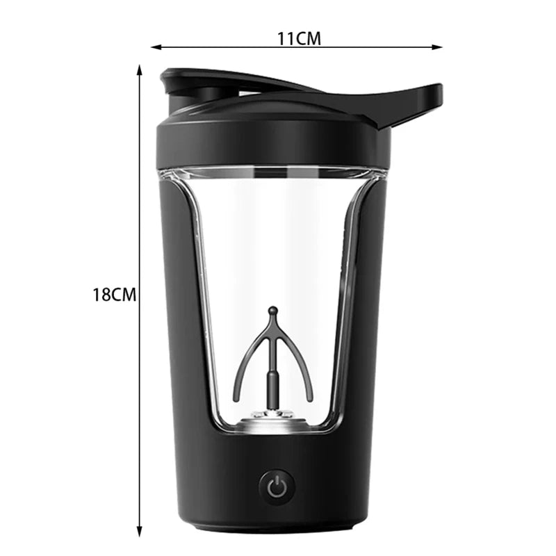 Xiaomi Shaker Cup USB-Lade-Shaker-Cup für Protein-Shaker, Mahlzeitenersatz-Shake, tragbarer Turnhallen-Wasserflaschen-Mischbecher, 450 ml