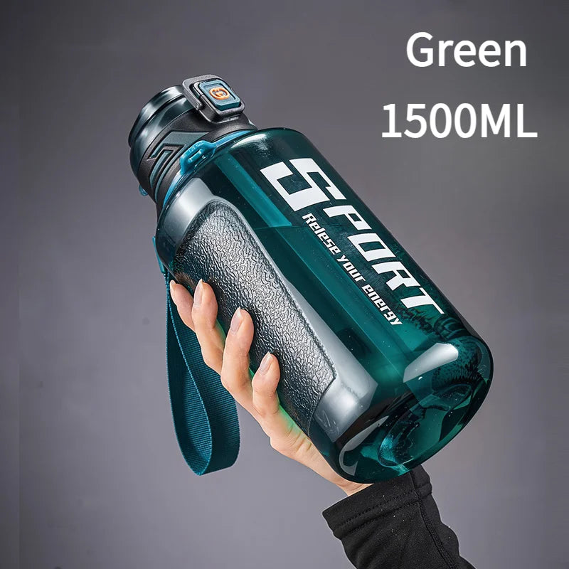 GIANXI Sport Water Bottle Large Capacity Thickened Cups Outdoor One Cover Double Drink Portable Sealed Leak-Proof Drinkware