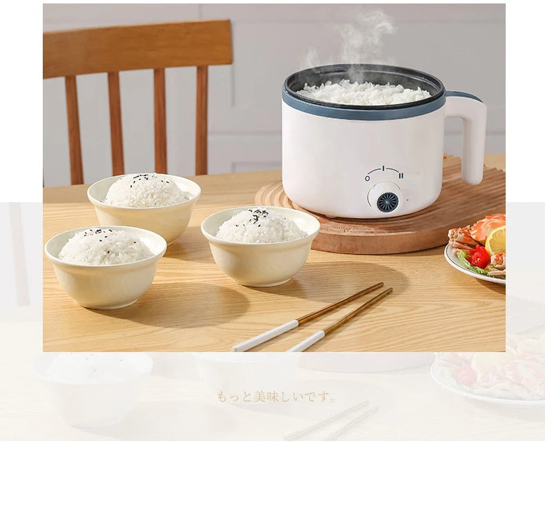 110V/220V Electric Rice Cooker Multicooker Multifunction Pot Mini Hotpot Appliances for The Kitchen and Home Pots Offers