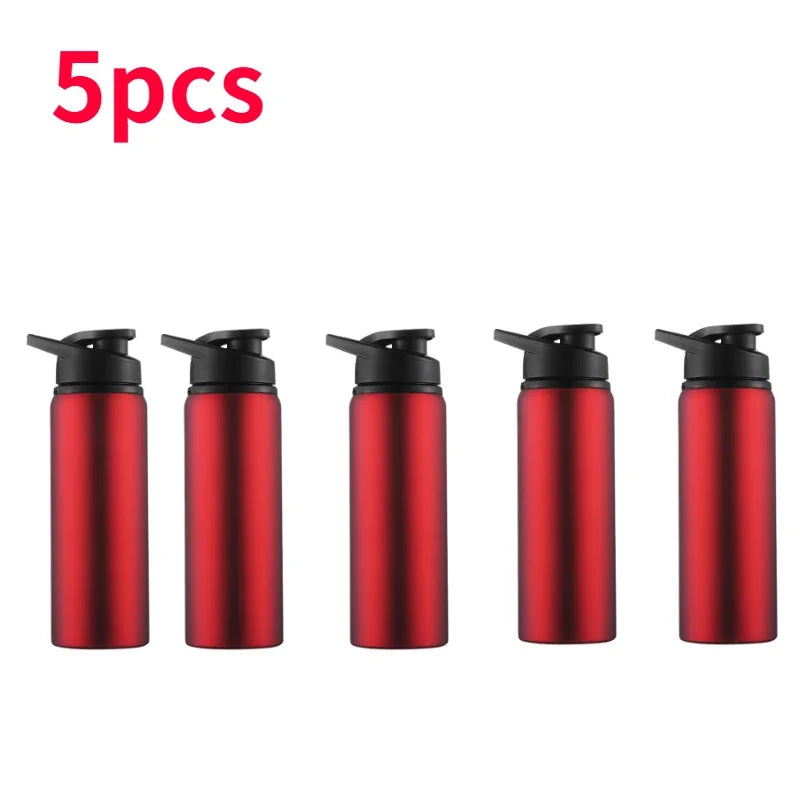 Portable Large Capacity Stainless Steel Portable Water Bottle Wide Mouth Vacuum Flask Thermos Fashionable Sports Travel