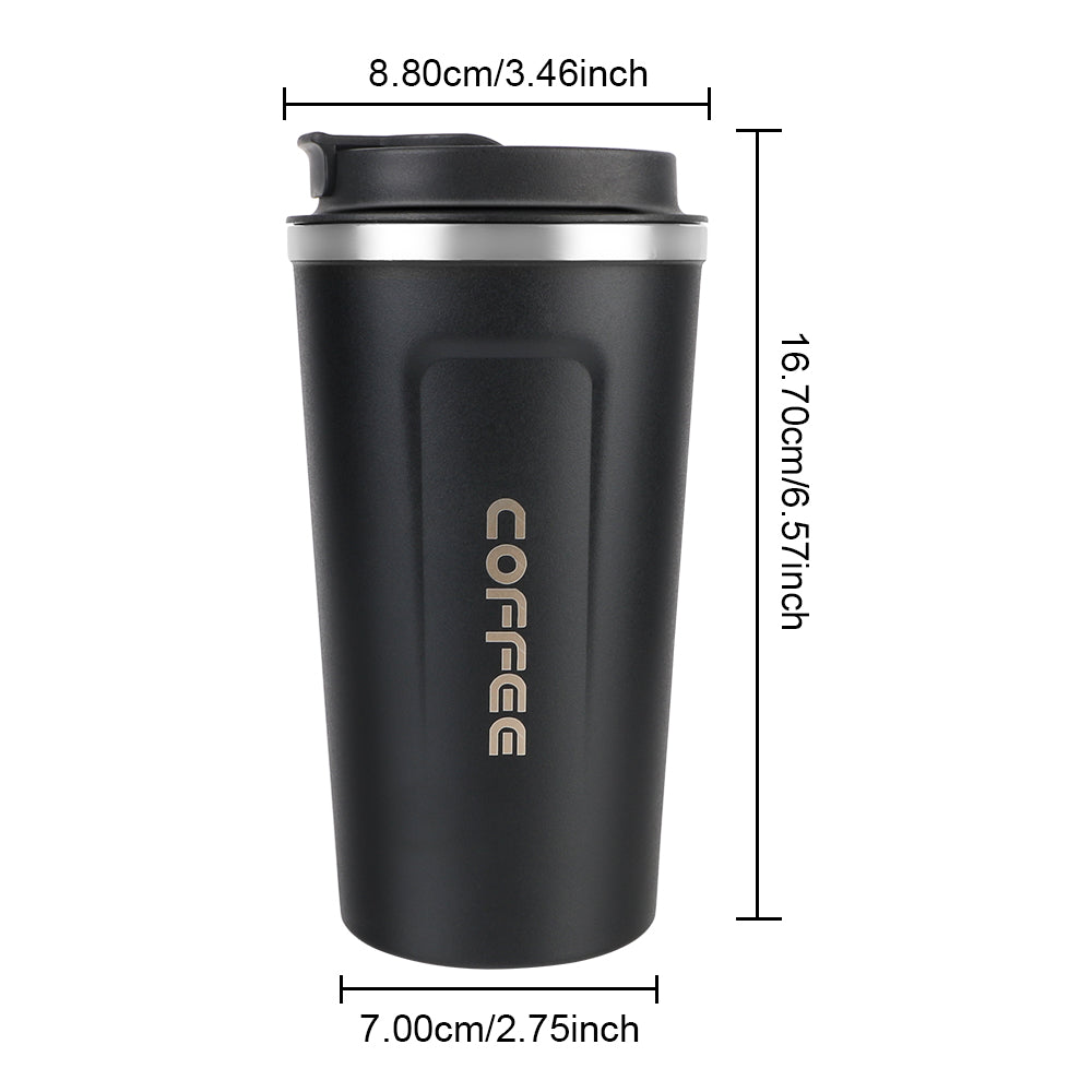 Thermo Cafe Coffee Mug 510ML Thermal Mug Temperature Display for Tea Water Coffee Car Thermos Mug Leak_Proof Travel Thermo Cup